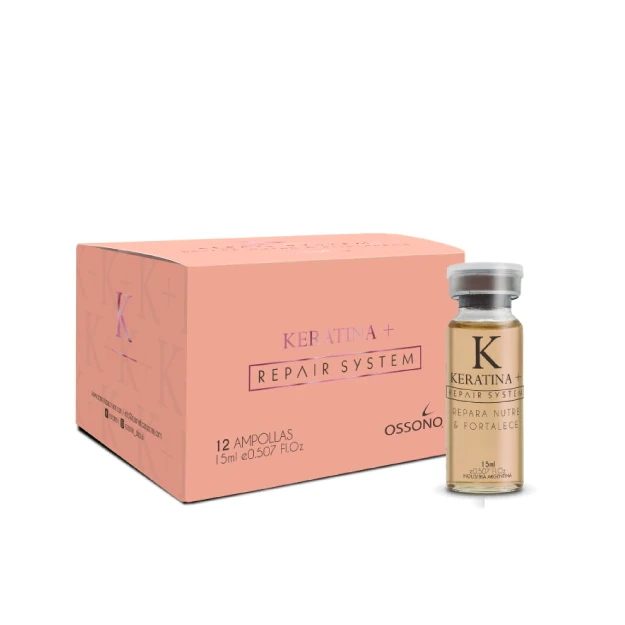 Ampolla Keratina Ossono 15ml x Unidad