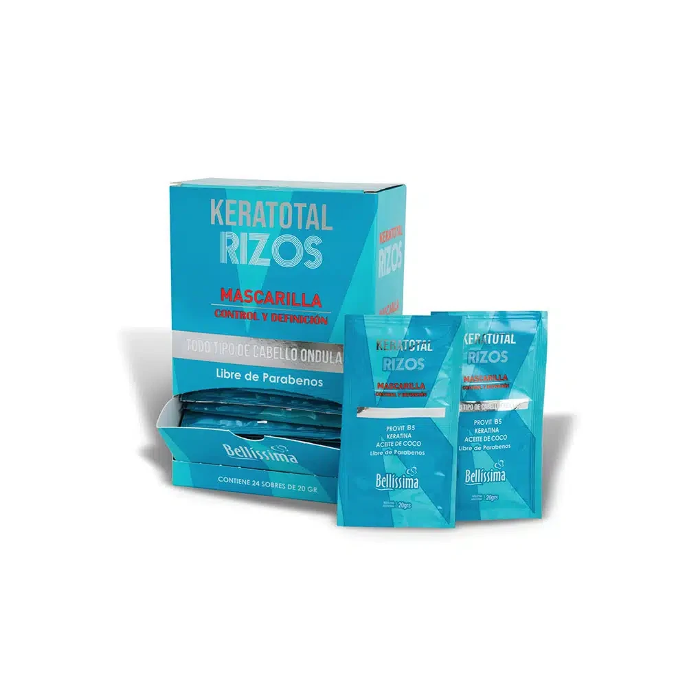 Mascara Rizos Keratotal Bellissima 20gr