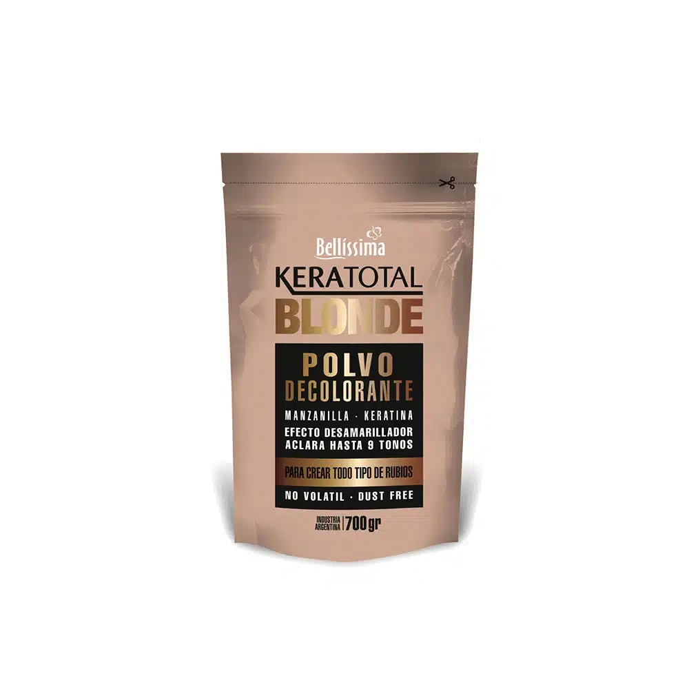 Polvo Decolorante Blonde Keratotal Bellissima 700gr