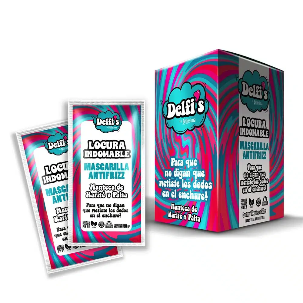 Monodosis Mascara Locura Indomable Bellisima 50gr