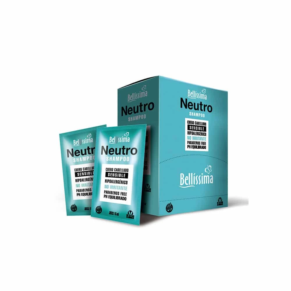 Shampoo Neutro Bellissima 15ml x Unidad