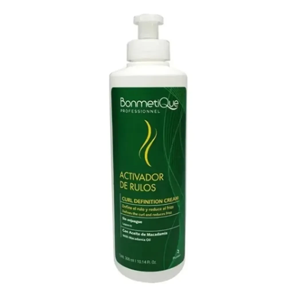 Crema de Peinar Activador de Rulos Macadamia Bonmetique 300ml