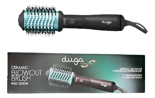 Cepillo Secador Ceramic Blowout Brush Duga 1200w D3146