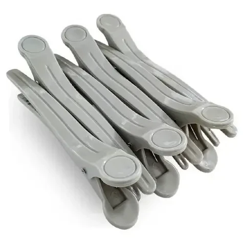 Pinzas Grandes Plasticas x6 Unidades Jessamy S2413