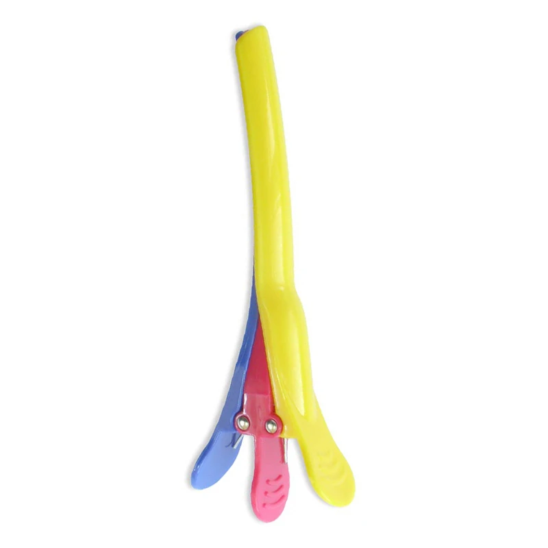 Pinzas Tricolor Plastico x4 Uniades Jessamy S2414