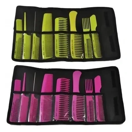 Set de Peines Profesionales En Estuche 8 Unidades Eurostil 50664