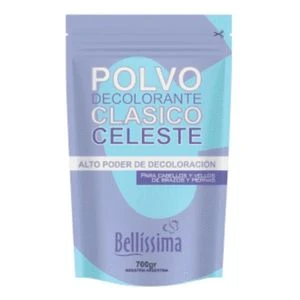 Polvo decolorante Clasico Celeste Bellisima 700gr