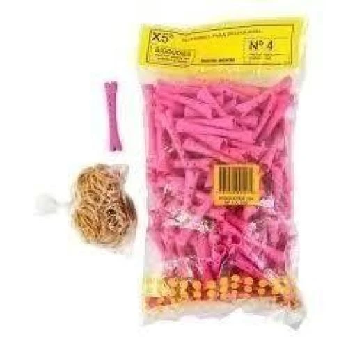 Bigoudies con Gomitas y Piolines 100 UND - NÂ°4