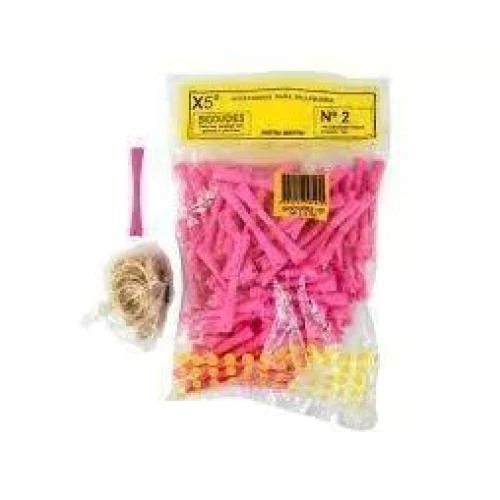 Bigoudies con Gomitas y Piolines 100 UND - NÂ°2