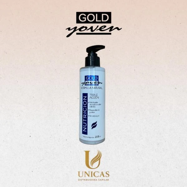 Crema de Peinar Triple Accion Gold Joyen 250ml