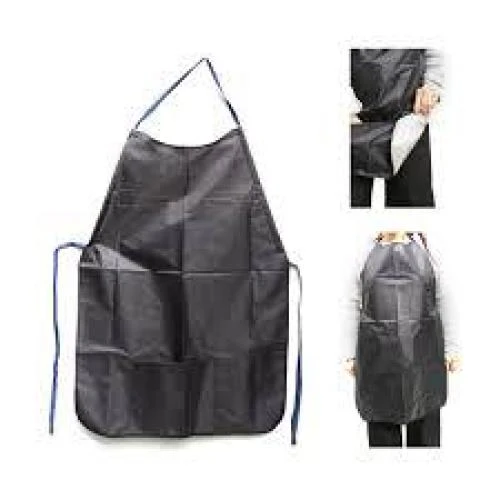 Delantal Silver Grande Con Bolsillo Regulable