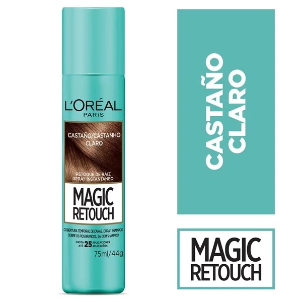 Spray Tapa Canas Castaño Claro Loreal 75ml
