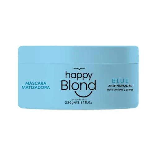 Mascara Matizadora Azul Happy Blond Bekim 250gr