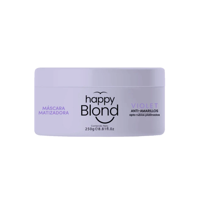 Mascara Matizadora Violeta Happy Blond Bekim 250gr