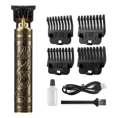 Patillera Trimmer Dragon De Metal Con Carga USB