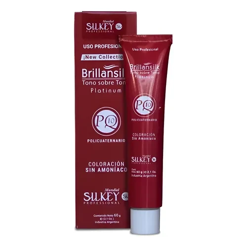 Tintura Sin Amoniaco Brillansilk Platinum 60gr