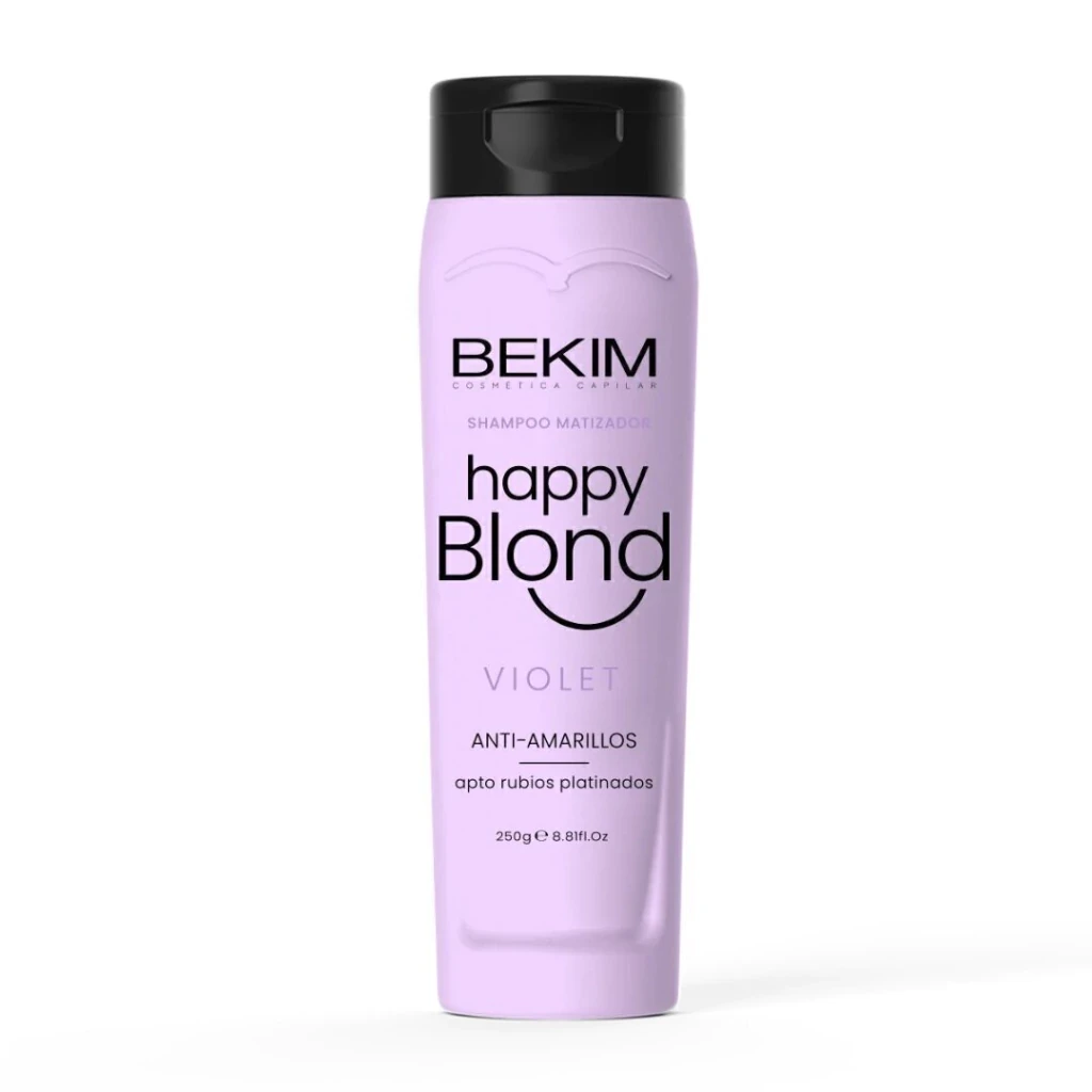 Shampoo Matizador Violeta Happy Blond Bekim 250gr
