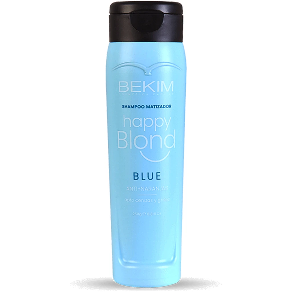 Shampoo Matizador Azul Happy Blond Bekim 250gr