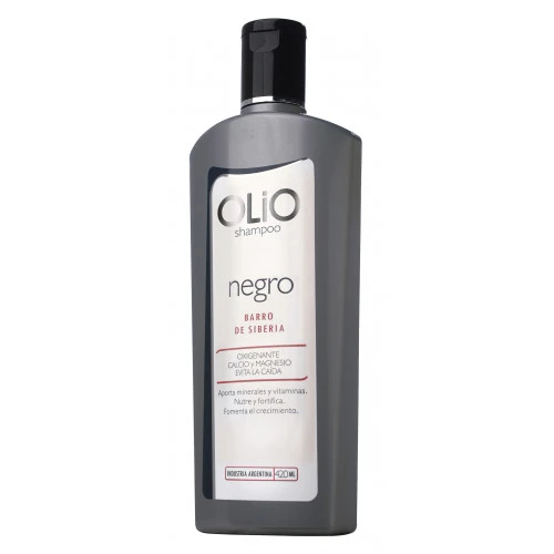 Shampoo Anti Caida Barro de Siveria Negro Olio 420ml
