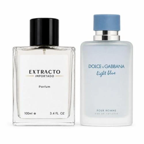 N108 Perfume Extracto Light Blue Masculino 100ml