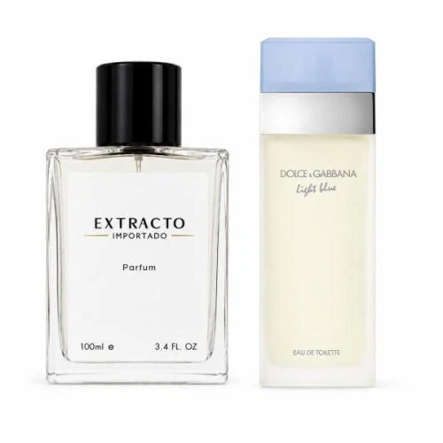 N107 Perfume Extracto Light Blue Femenino 100ml