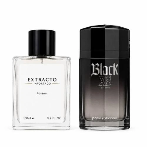 N38 Perfume Extracto Black XS Masculino 100ml