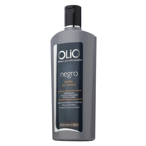 Acondicionador Anti Caida Barro de Siveria Negro Olio 420ml