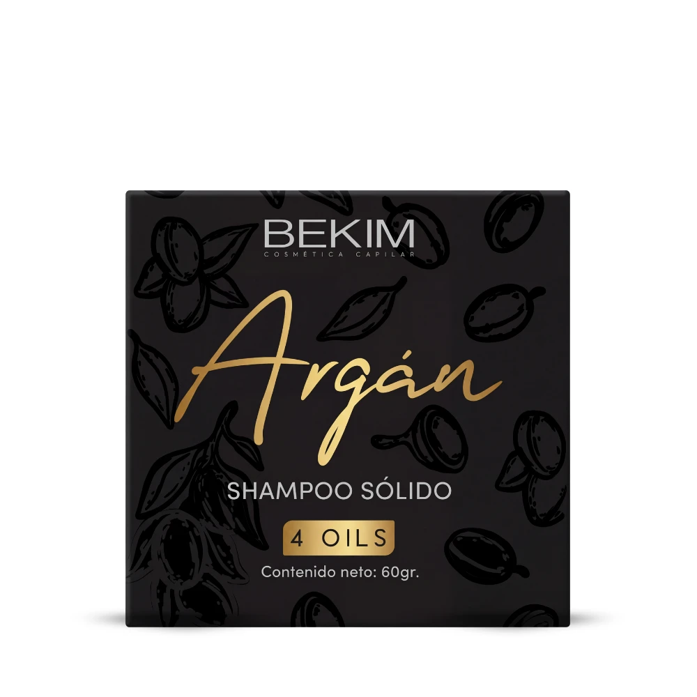 Shampoo Solido Argan Bekim 60gr
