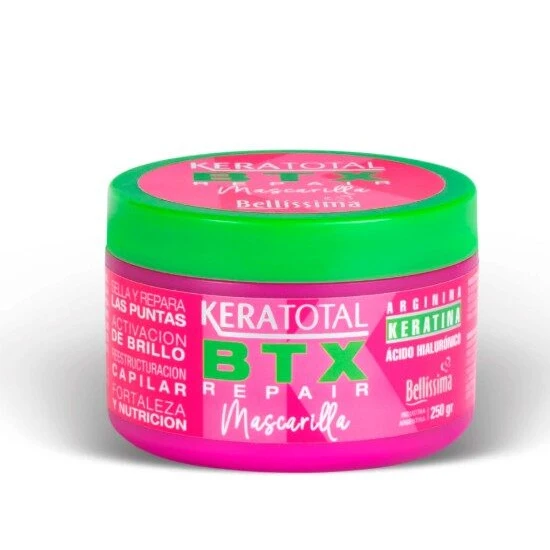 Mascara Botox Keratotal Bellissima 250gr