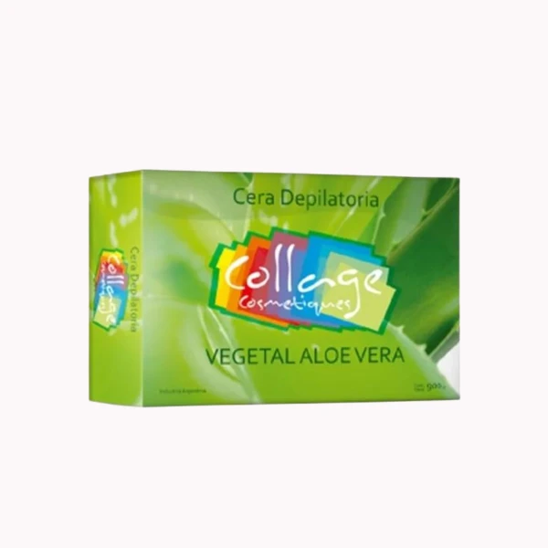 Cera Depilatoria Vegetal Aloe Vera Collage 900gr