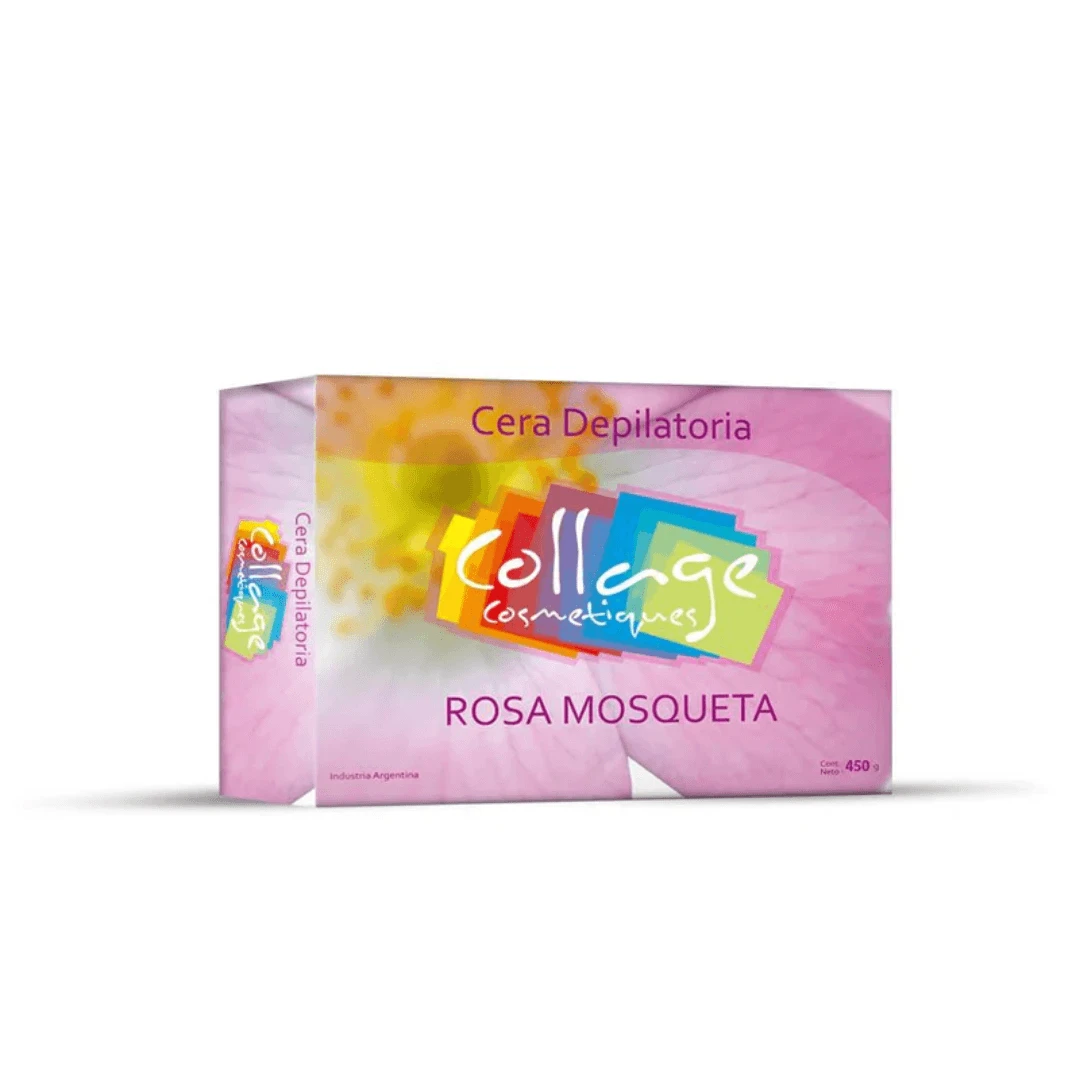Cera Depilatoria Rosa Mosqueta Collage 450gr