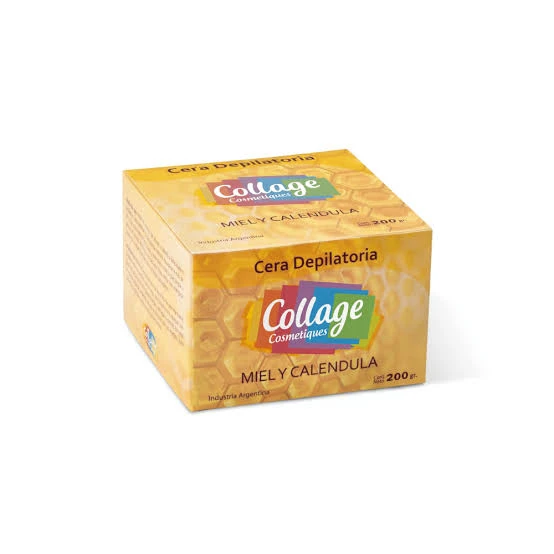 Cera Depilatoria de Miel Microondas Collage 200gr