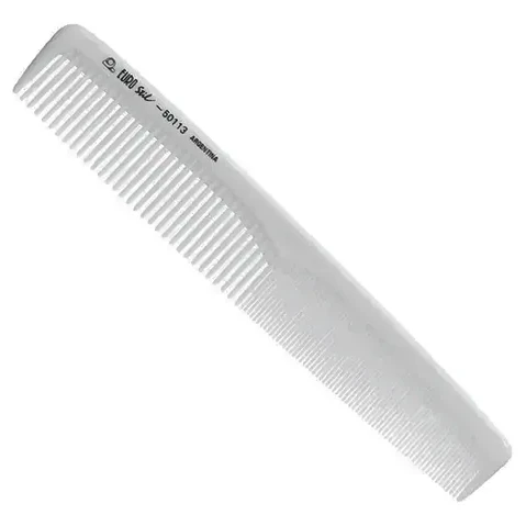 Peine de Corte Batidor Blanco 17,5cm Eurostil 50113B
