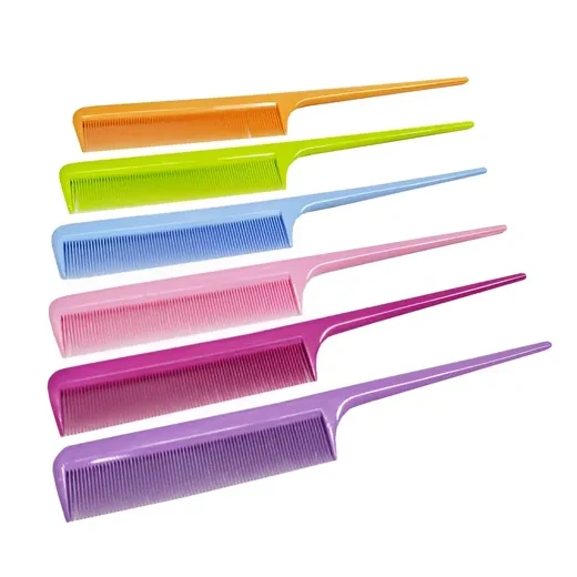 Peine de Cola Plastico Color Eurostil 53849