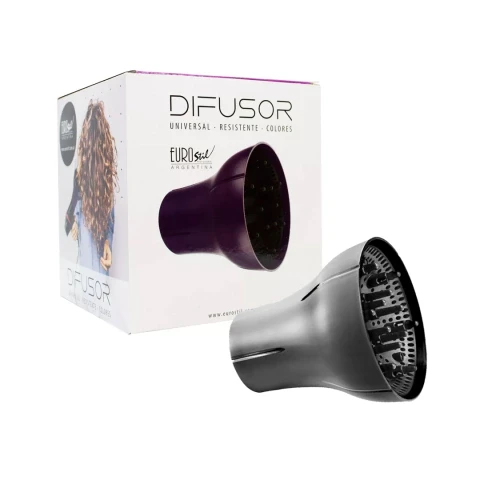 Difusor Universal Euroestil Negro (3,5 a 5 cm De Diametro)