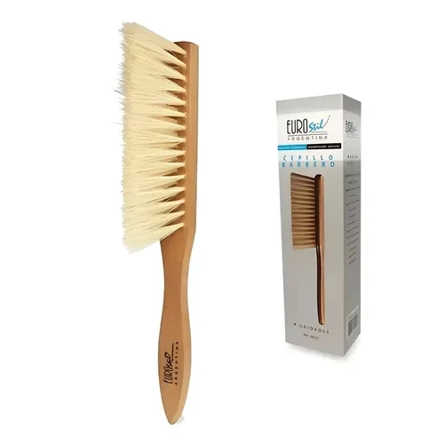 Cepillo Saca Pelo Madera Con Mango Eurostil 50595