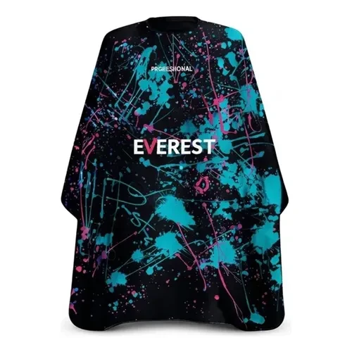 Capa Everest Celeste Cuello Siliconado con Broche