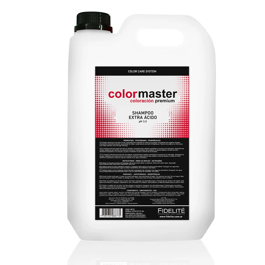Shampoo Extra Acido Colormaster 5000ml