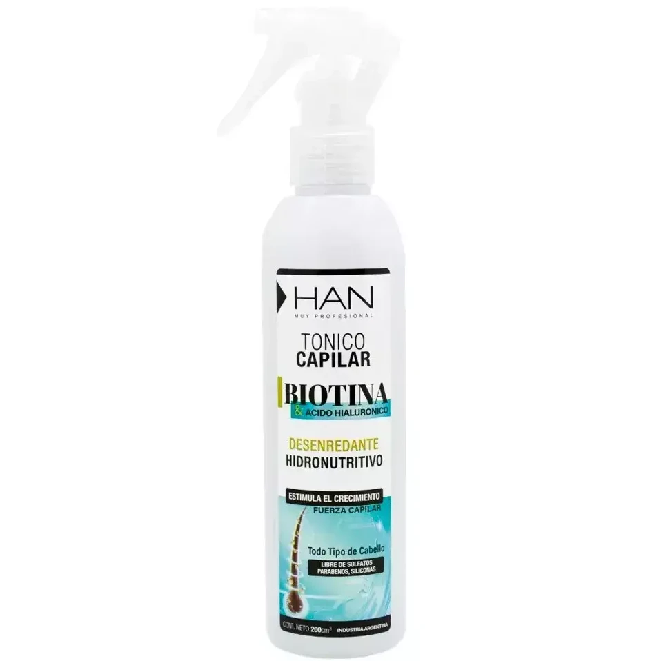 Tonico Desenredante Hidronutritivo Biotina Han 200ml