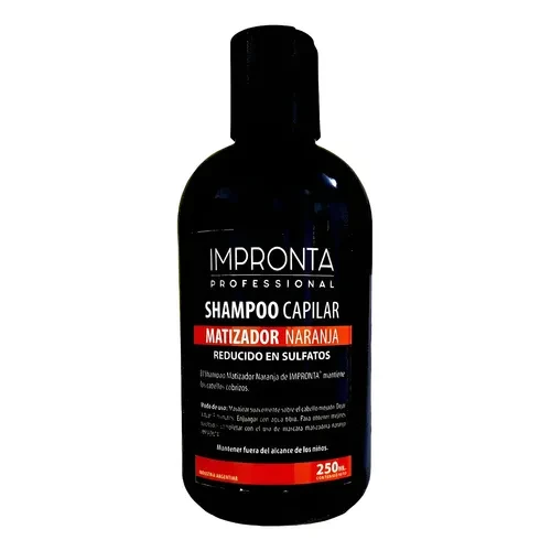 Shampoo Matizador Naranja Impronta 250ml
