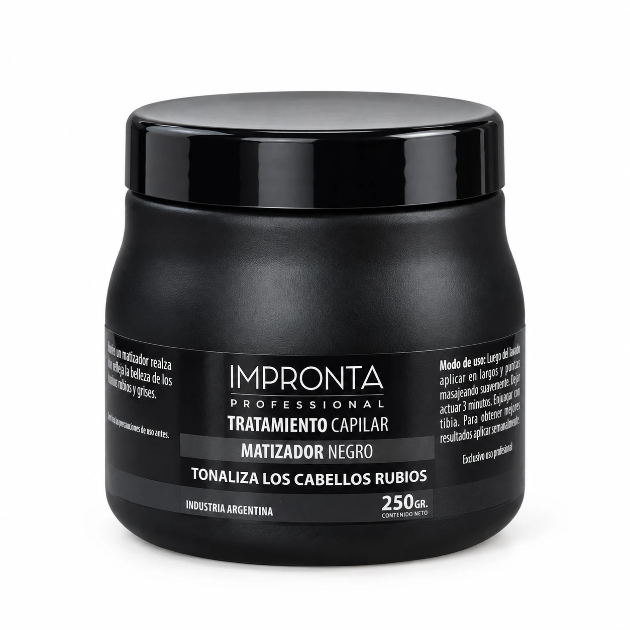 Mascara Matizadora Negro Impronta 250gr