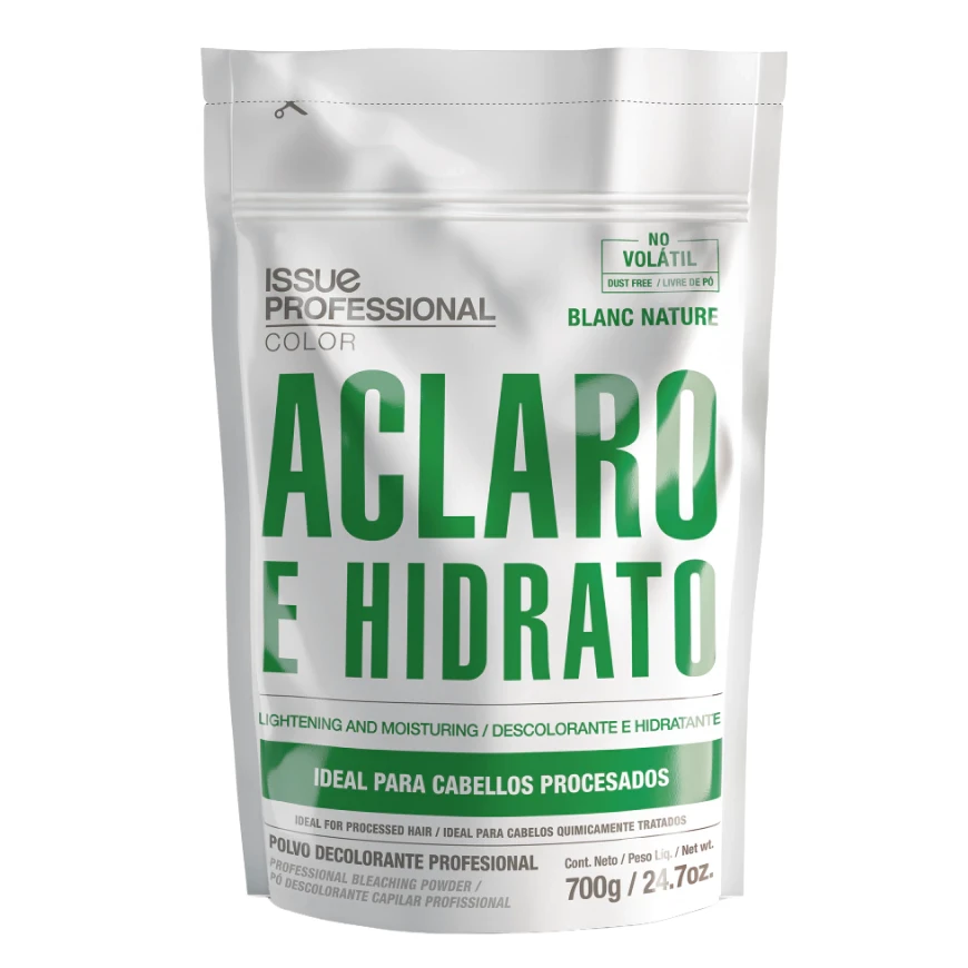 Polvo Decolorante Aclaro e Hidrato Issue 700gr