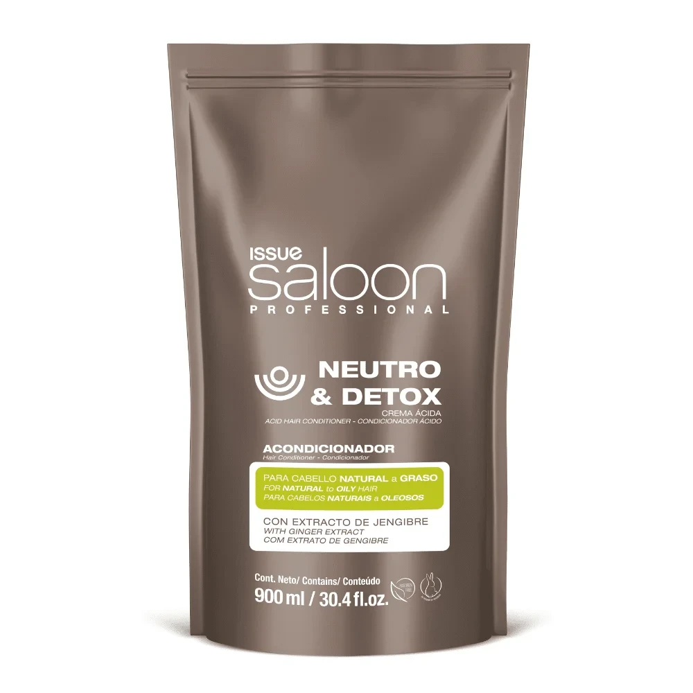 Acondicionador Neutro y Detox Saloon Issue 900ml