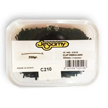 Clips Negros Chicos Jessamy 250gr C210