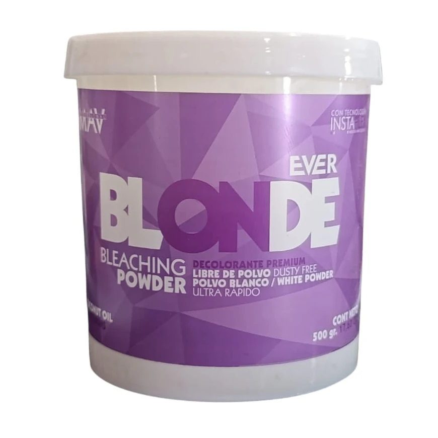 Polvo Decolorante Ever Blonde White Mav 500gr