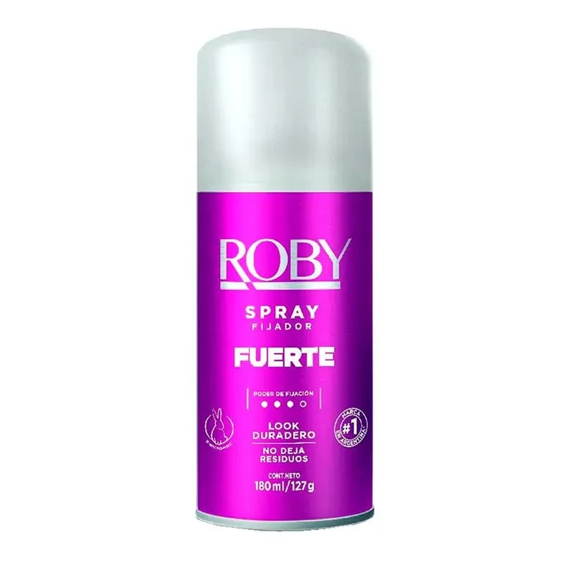 Spray Fijador Fuerte Roby 180ml