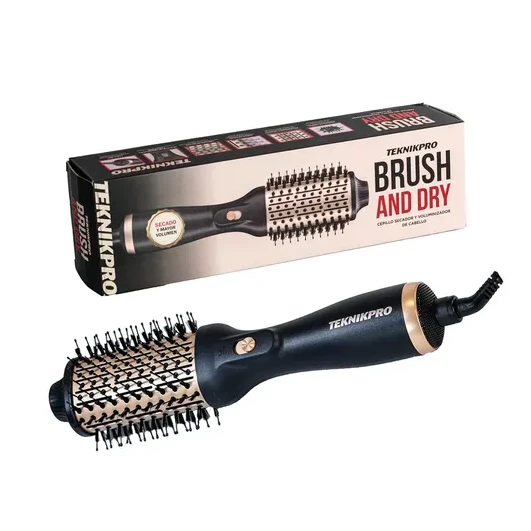 Cepillo Secador Electrico Brush and Dry Teknikpro